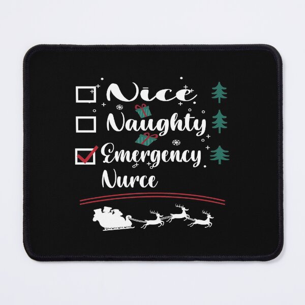 Item preview, Nice Naughty Emergency Nurse designed and sold by KHABIRITI.
