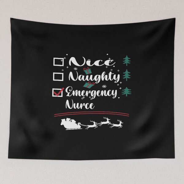 Item preview, Nice Naughty Emergency Nurse designed and sold by KHABIRITI.