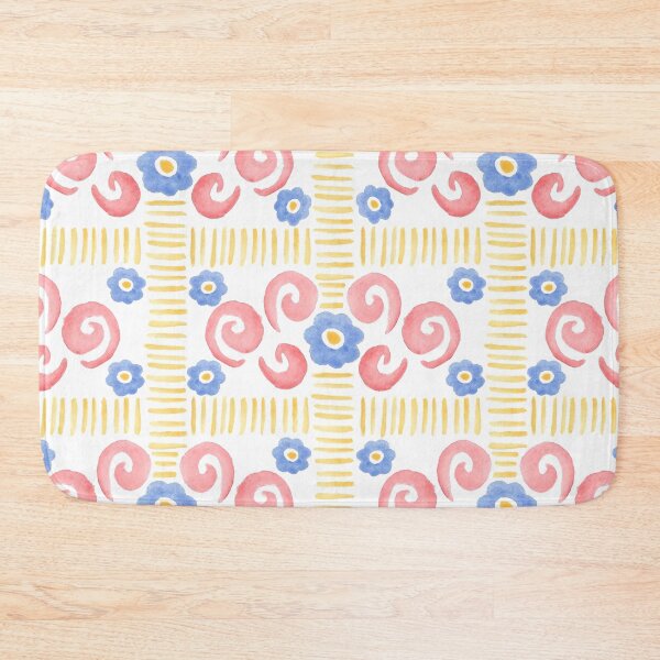Item preview, Watercolor Florals - Primary Colors designed and sold by PaintInTheNight.