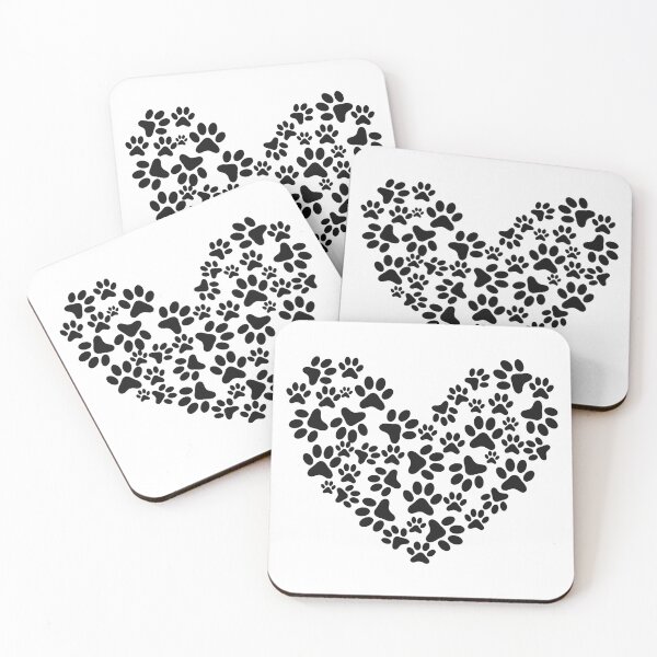 Item preview, Paw Black Heart designed and sold by medbdj.