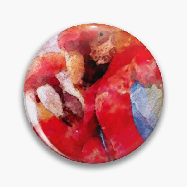 Item preview, Two Scarlet Macaws in Watercolor designed and sold by Susan Maxwell Schmidt.