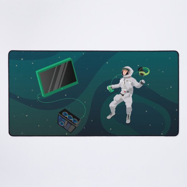 Item preview, Astronaut Gamer Monkey in Space designed and sold by Allyson Randa.