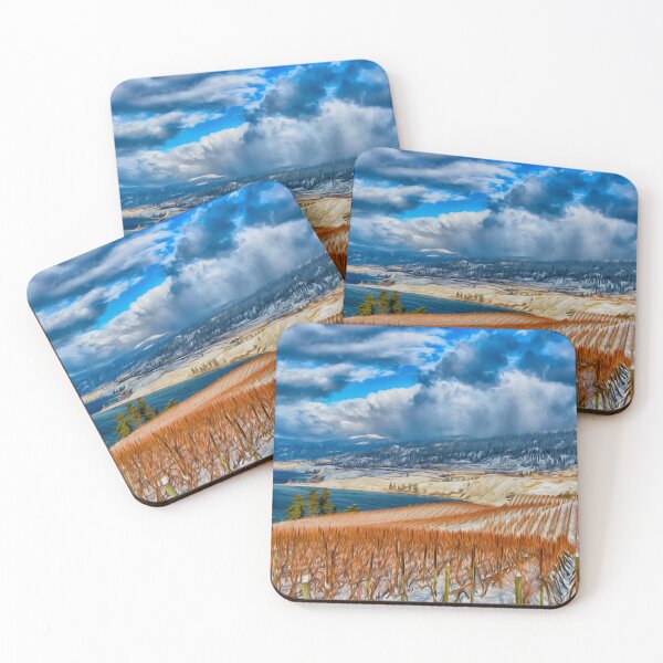 Item preview, Okanagan Valley Winter Vineyard Penticton Naramata Bench designed and sold by Kevin Miller Photography.