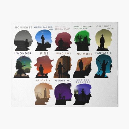 Who Said it Art Board Print