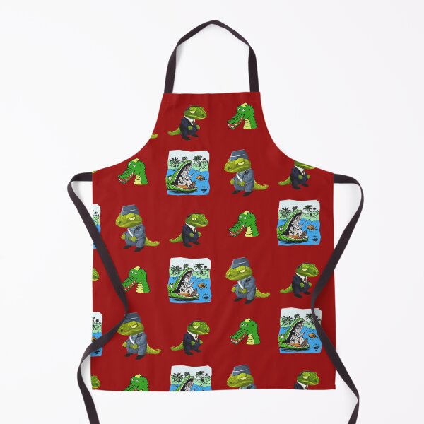 Item preview, Alligator Clipart Cartoon Second Pack In Red designed and sold by LuckyKermit.