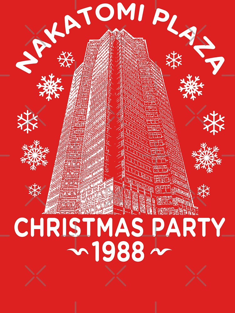 Thumbnail 7 of 7, Classic T-Shirt, Nakatomi Christmas Party designed and sold by Retro-Freak.