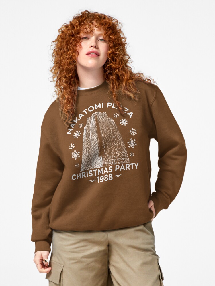 Thumbnail 4 von 7, Pullover, Nakatomi Christmas Party designt und verkauft von Retro-Freak.