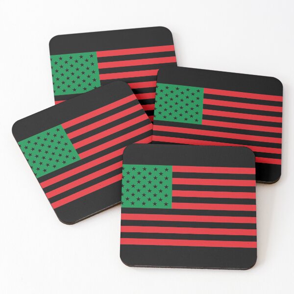 Item preview, African-American Flag designed and sold by Freihalt.