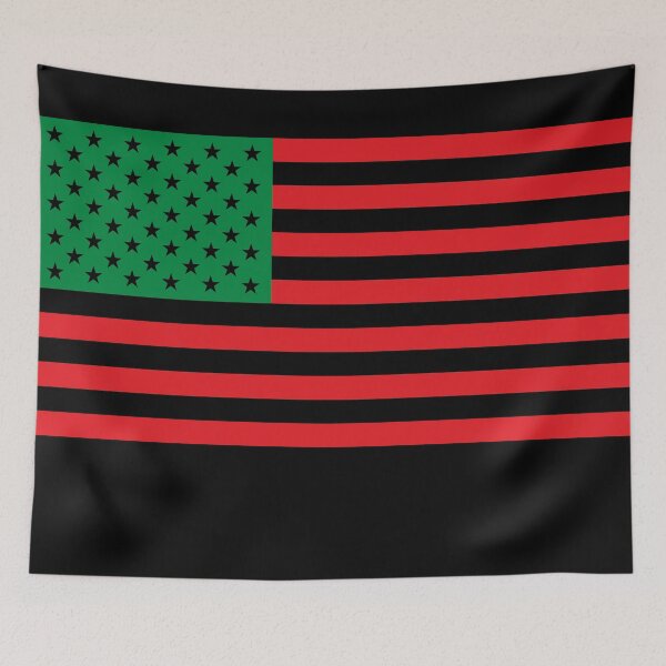 Item preview, African-American Flag designed and sold by Freihalt.