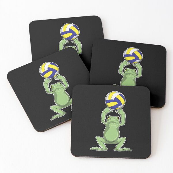 Item preview, Frog with Volleyball designed and sold by Snabdesign84.