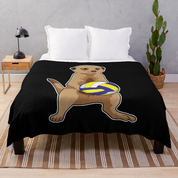 Item preview, Meerkat Volleyball player Volleyball designed and sold by Snabdesign84.