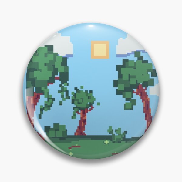 Item preview, Sunshine in Pixel Woods designed and sold by OsieMooTato.