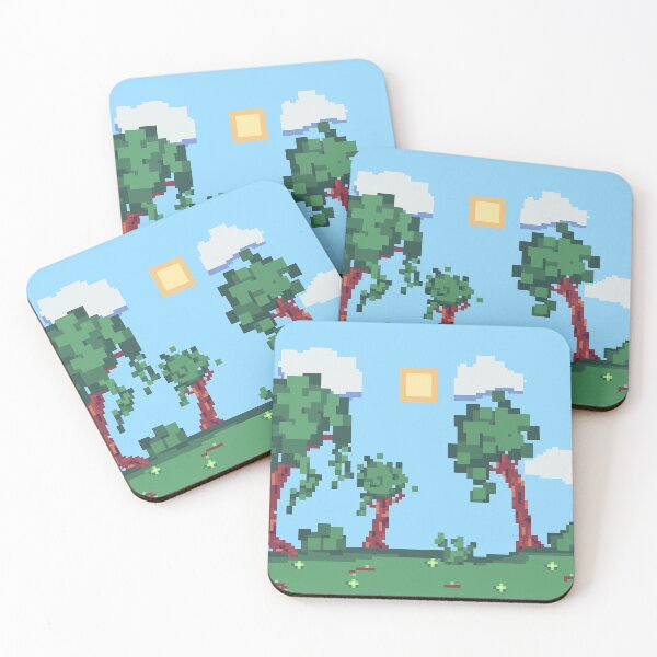 Item preview, Sunshine in Pixel Woods designed and sold by OsieMooTato.