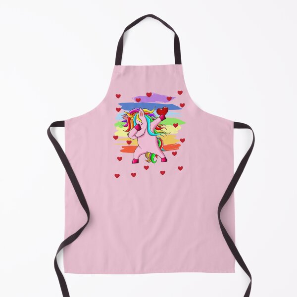 Item preview, Dabbing Unicorn Valentine Day Heart designed and sold by GulQari.