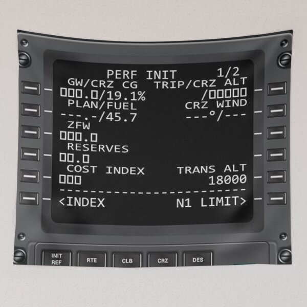 Item preview, BOEING 737 CDU PERFORMANCE INIT  designed and sold by Ljubomir Cvijovic.