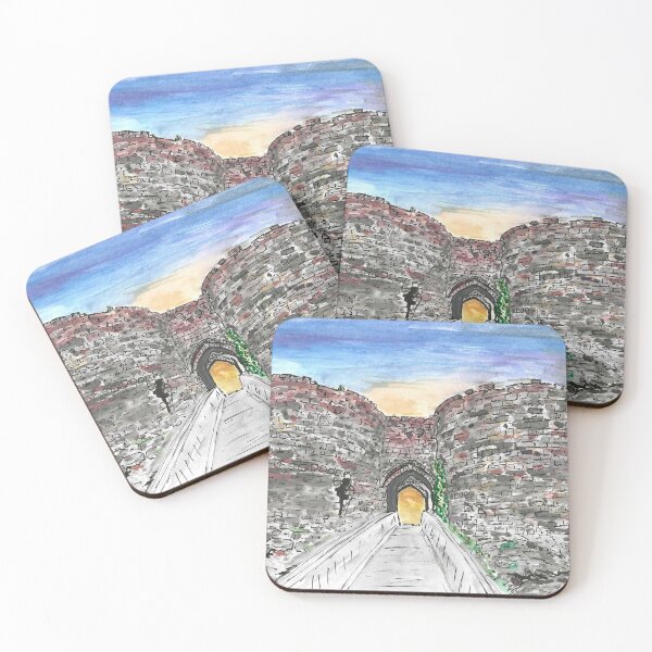 Item preview, Watercolour of Beeston Castle in Cheshire designed and sold by iancoppack.