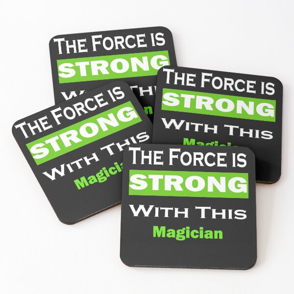 Item preview, The Force Is Strong With This Magician designed and sold by momshow.