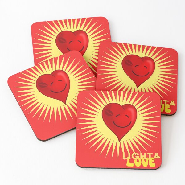Item preview, SMILEY HAPPY RED HEART - DIGITAL ART  designed and sold by Kwayako.