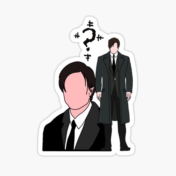 Robert as Bruce Sticker