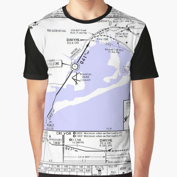 Vista previa del artículo con la obra «KJFK/JFK VOR o GPS RWY 13 PROCEDIMIENTO DE APROXIMACIÓN CARTA JEPPESEN», diseñado y vendido por Ljubomir Cvijovic.