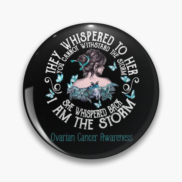 Item preview, Women Ovarian Cancer Warrior I Am The Storm designed and sold by Grooffos.