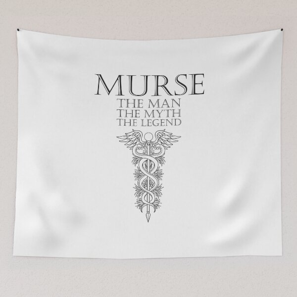 Item preview, Male nurse - The man the myth the legend - Health workers and medical professionals - Murse designed and sold by crazycollective.