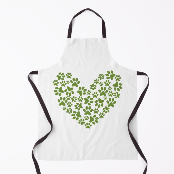 Item preview, Paw Olive Drab Heart designed and sold by medbdj.