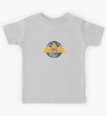 MJN logo/grey Kids Tee