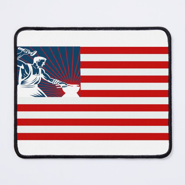 Item preview, Blacksmith's American Flag designed and sold by Freihalt.