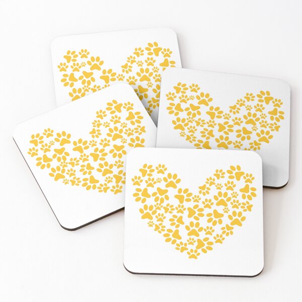 Item preview, Paw Orange Heart designed and sold by medbdj.