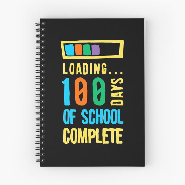 Item preview, Loading 100 Days of School Complete  - Happy 100th Day Of School Celebration - For Teacher and Cool Student - For Boys and Girls - Gaming Fans designed and sold by distractful.