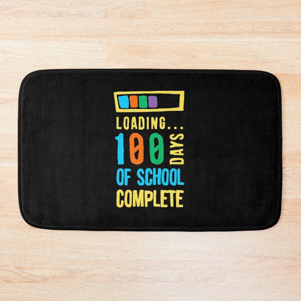 Item preview, Loading 100 Days of School Complete  - Happy 100th Day Of School Celebration - For Teacher and Cool Student - For Boys and Girls - Gaming Fans designed and sold by distractful.