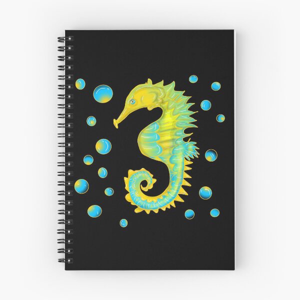 Item preview, Seahorse and bubbles designed and sold by DemonicGloom.