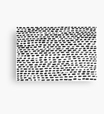 Brushstrokes Canvas Print