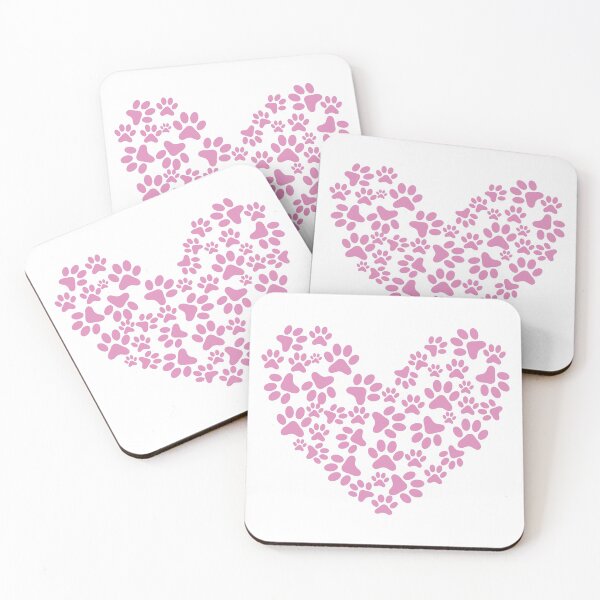Item preview, Paw Pink Heart designed and sold by medbdj.