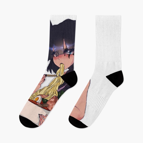 Item preview, Anime Catgirl Eating Noodles designed and sold by Nyamelon.