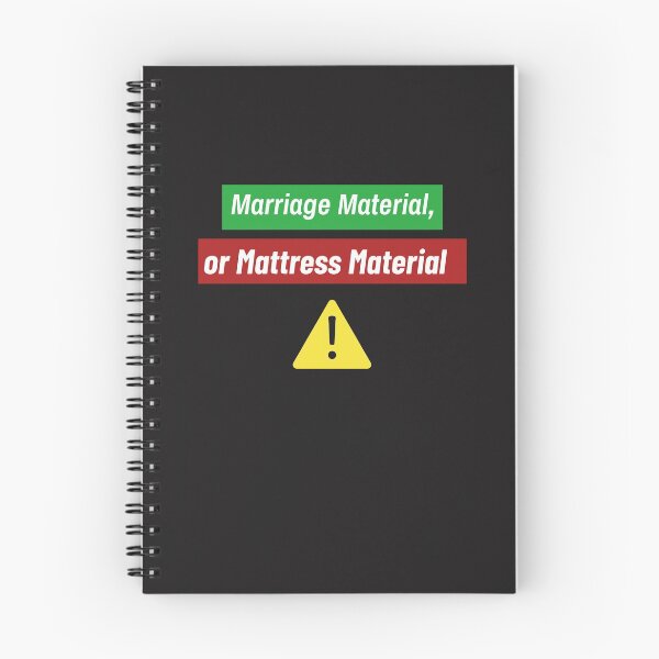 Item preview, Marriage material or Mattress material designed and sold by CrazeeTeez.