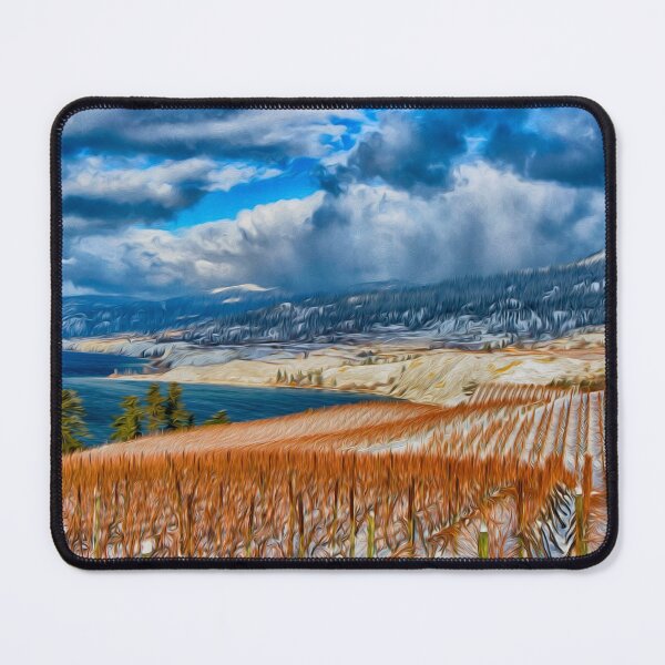 Item preview, Okanagan Valley Winter Vineyard Penticton Naramata Bench designed and sold by Kevin Miller Photography.