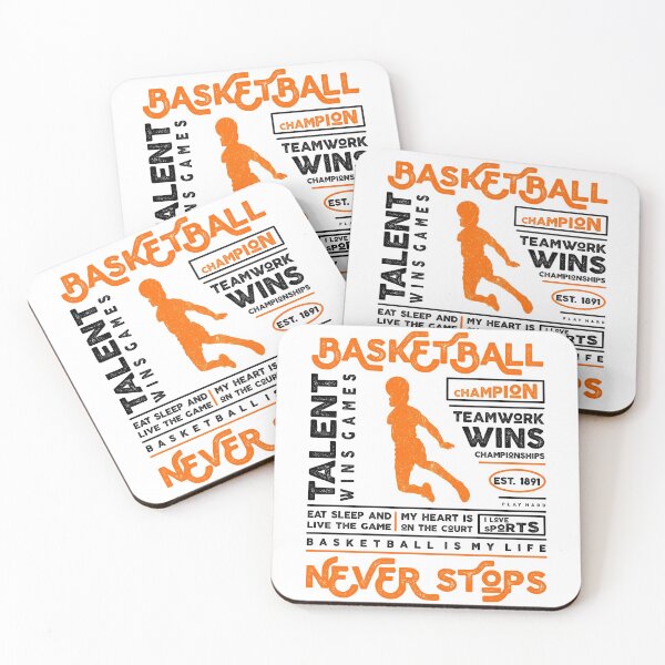 Item preview, Basketball Never Stops designed and sold by PoeticDesign.