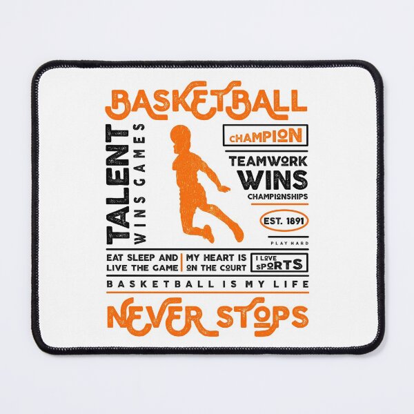 Item preview, Basketball Never Stops designed and sold by PoeticDesign.