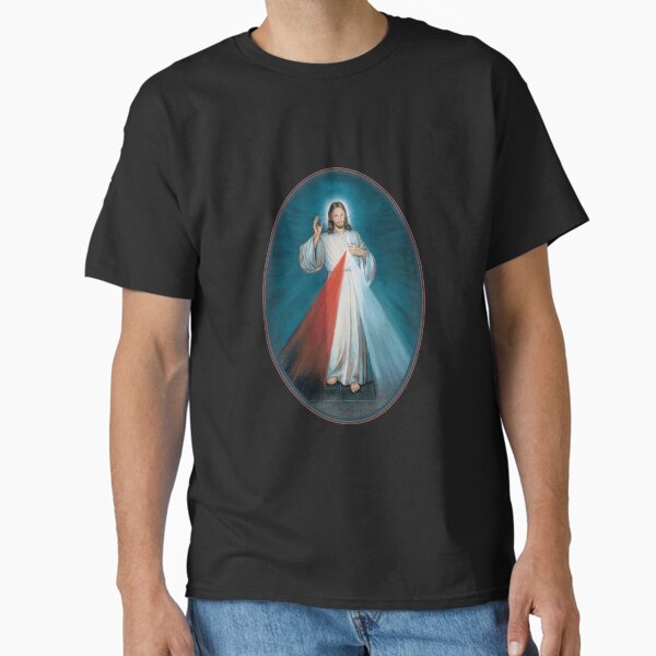 Vista previa del artículo con la obra «La Divina Misericordia, Jesús en Ti confío, Santa Faustina, Divina Misericordia», diseñado y vendido por AMDG Line.