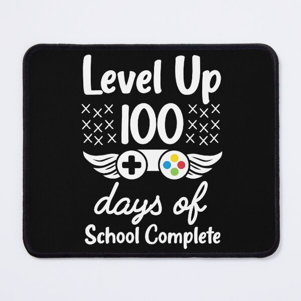 Item preview, Level Up 100 Days of School Complete - Happy 100th Day Of School Celebration - For Teacher and Cool Student - For Boys and Girls - Gaming Fans designed and sold by distractful.