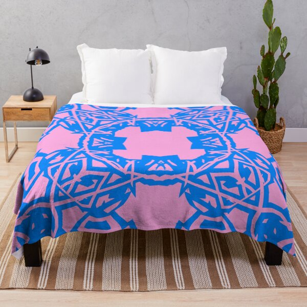 Item preview, Pink Ethnic Mandala Abstract Geometry Fractal designed and sold by Ankerd.