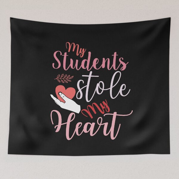 Item preview, Funny Quote My Students Stole My Heart Valentine’s Day teacher designed and sold by Theparticular.