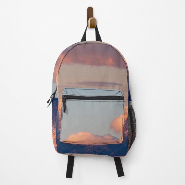 Item preview, CLOUD TOPPED SNOWY MOUNTAINS PINK SUNSET designed and sold by nickbrayimages.