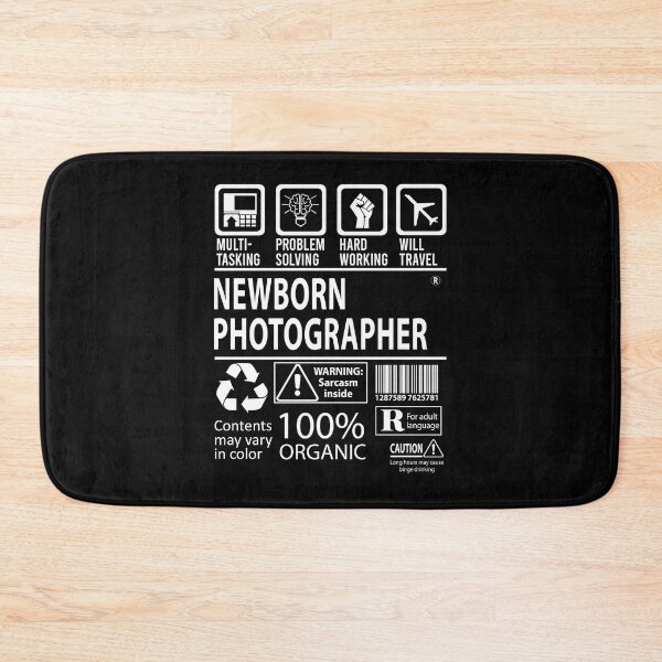 Item preview, Newborn Photographer T Shirt - MultiTasking Certified Job Gift Item Tee designed and sold by andahanson.