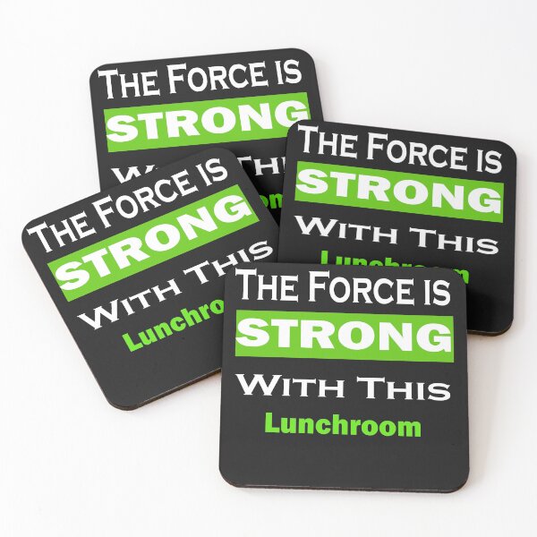 Item preview, The Force Is Strong With This Lunchroom superviso designed and sold by momshow.
