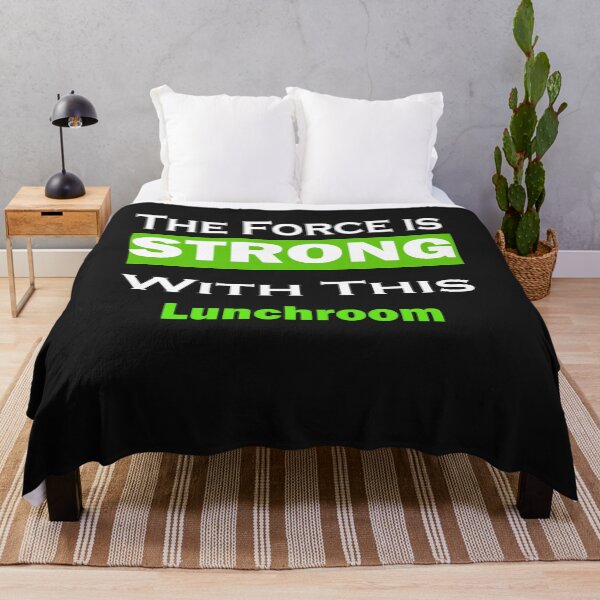 Item preview, The Force Is Strong With This Lunchroom superviso designed and sold by momshow.