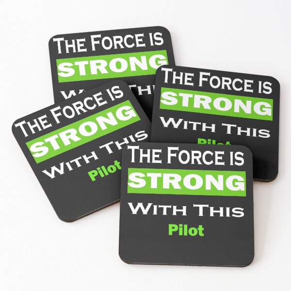 Item preview, The Force Is Strong With This pilot designed and sold by momshow.