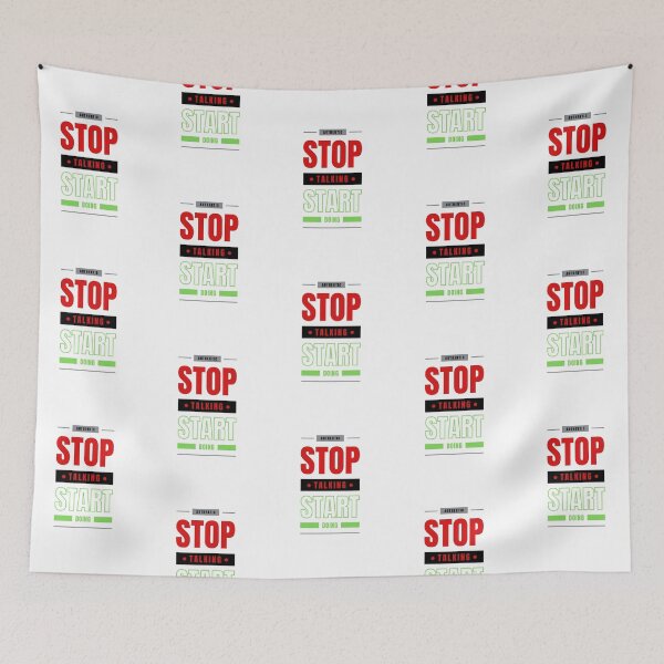 Item preview, Authentic - Stop Talking - Start Doing designed and sold by OceansSupply.